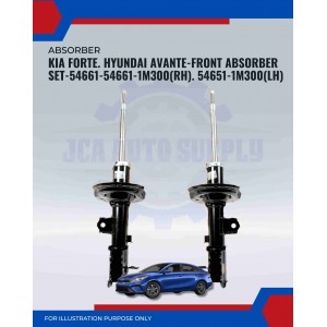 Front Absorber-Kia Forte. Hyundai Avante-54661-54661-1M300(RH). 54651-1M300(LH)