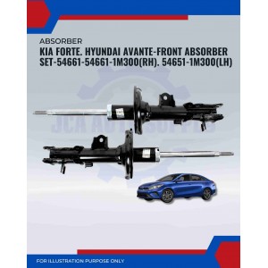 Front Absorber-Kia Forte. Hyundai Avante-54661-54661-1M300(RH). 54651-1M300(LH)