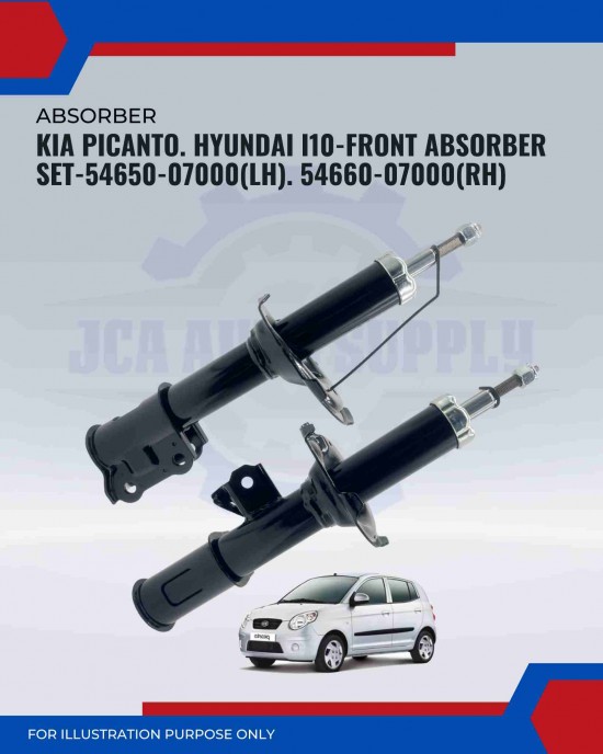 Front Absorber-Kia Picanto. Hyundai I10-54650-07000(LH). 54660-07000(RH)