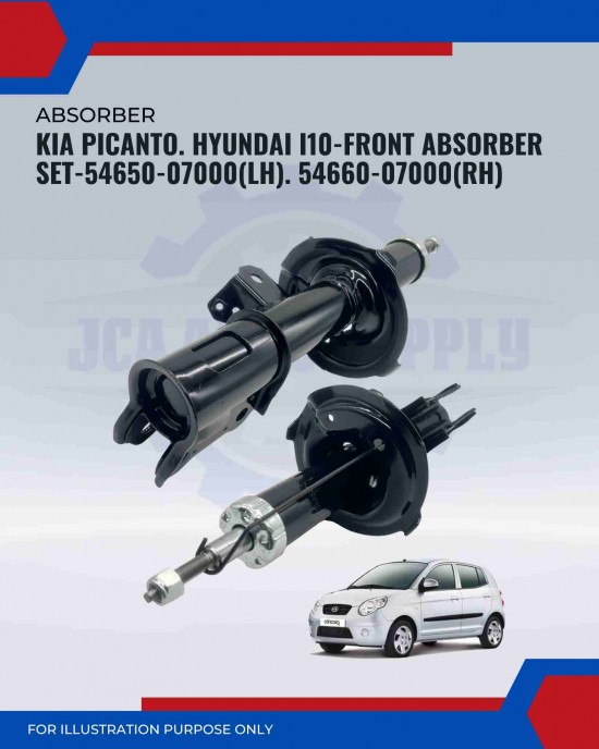 Front Absorber-Kia Picanto. Hyundai I10-54650-07000(LH). 54660-07000(RH)