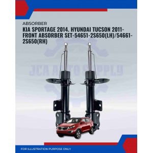 Front Absorber-Kia Sportage 2014. Hyundai Tucson 2011-54651-2S650(LH). 54661-2S650(RH)