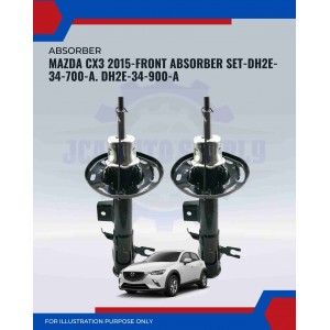 Front Absorber Set-Mazda CX3 2015-DH2E-34-700-A. DH2E-34-900-A