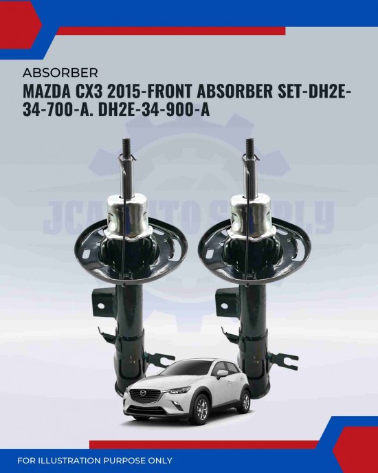 Front Absorber Set-Mazda CX3 2015-DH2E-34-700-A. DH2E-34-900-A