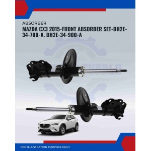 Front Absorber Set-Mazda CX3 2015-DH2E-34-700-A. DH2E-34-900-A