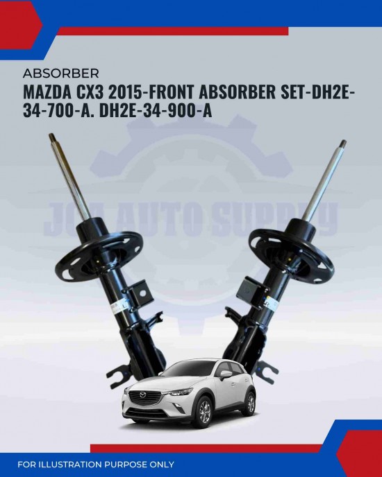 Front Absorber Set-Mazda CX3 2015-DH2E-34-700-A. DH2E-34-900-A