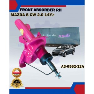 Front Absorber Set (Gas)-KSW-Mazda 5 CW 2.0 14Y> - A3-0562-32A (RH)-A3-0563-32A (LH)