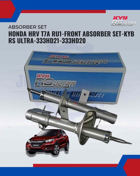 Honda HRV T7A RU1-Front Absorber Set-KYB Rs Ultra-333HD21-333HD20 Honda HRV T7A RU1-Front Absorber Set-KYB Rs Ultra-333HD21-333HD20