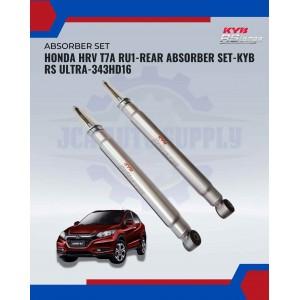 Honda HRV T7A RU1-Rear Absorber Set-KYB Rs Ultra-343HD16 Honda HRV T7A RU1-Rear Absorber Set-KYB Rs Ultra-343HD16