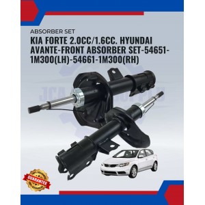 Kia Forte 2.0cc/1.6cc. Hyundai Avante-Front Absorber Set-54651-1M300(LH)-54661-1M300(RH)