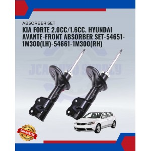 Kia Forte 2.0cc/1.6cc. Hyundai Avante-Front Absorber Set-54651-1M300(LH)-54661-1M300(RH)
