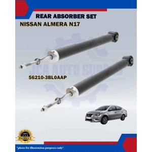 Nissan Almera N17-Rear Absorber Set-56210-3BL0AAP