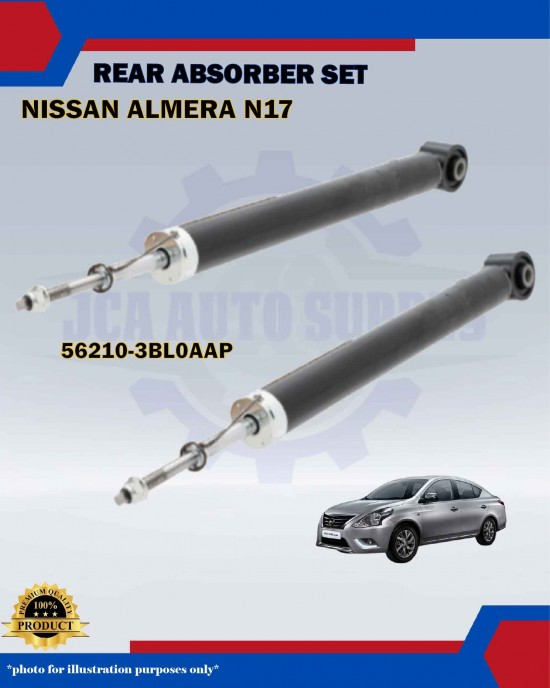 Nissan Almera N17-Rear Absorber Set-56210-3BL0AAP Absorber image