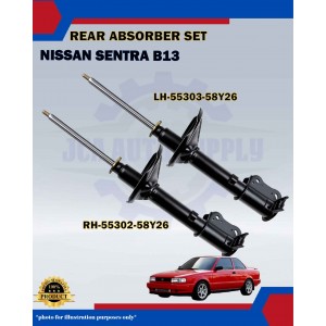 Rear Absorber-Nissan Sentra B13-55303-58Y26(LH)-55302-58Y26(RH) Rear Absorber-Nissan Sentra B13-55303-58Y26(LH)-55302-58Y26(RH)