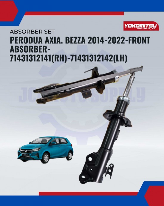 Perodua Axia. Bezza 2014-2022-Front Absorber-71431312141(RH)-71431312142(LH) Absorber image