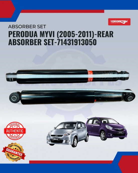 Showing image for Perodua Myvi (2005-2011)-Rear Absorber Set-71431913050 Perodua Myvi (2005-2011)-Rear Absorber Set-71431913050 Absorber image