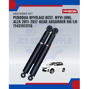 Perodua Myvi Lagi Best. Myvi (OM). Alza 2011-2017-Rear Absorber RH/LH-71431913110