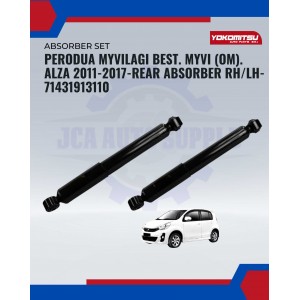 Perodua Myvi Lagi Best. Myvi (OM). Alza 2011-2017-Rear Absorber RH/LH-71431913110