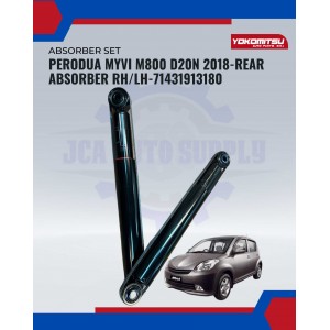 Perodua Myvi M800 D20N 2018-Rear Absorber RH/LH-71431913180