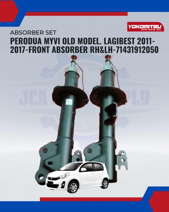 Perodua Myvi Old Model. Lagibest 2011-2017-Front Absorber RH&LH-71431912050 Absorber image