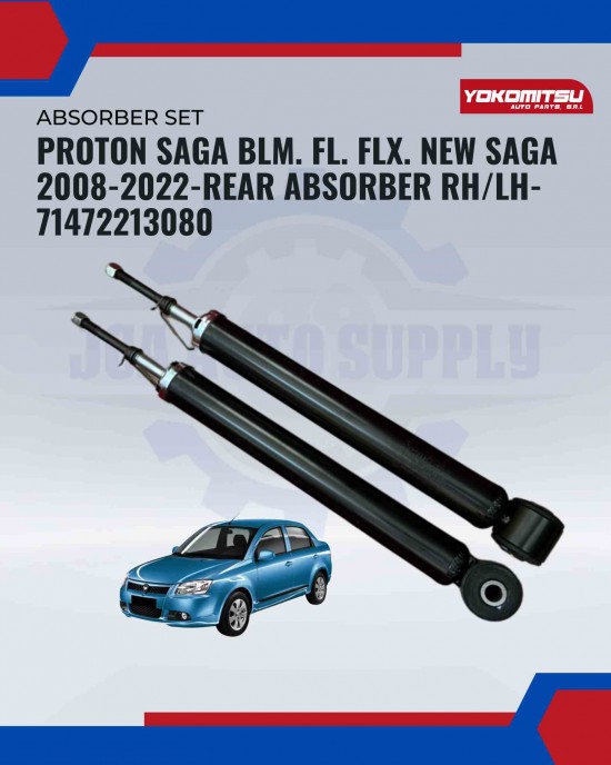 Showing image for Proton Saga BLM. FL. FLX. New Saga 2008-2022-Rear Absorber RH/LH-71472213080 Proton Saga BLM. FL. FLX. New Saga 2008-2022-Rear Absorber RH/LH-71472213080 Absorber image