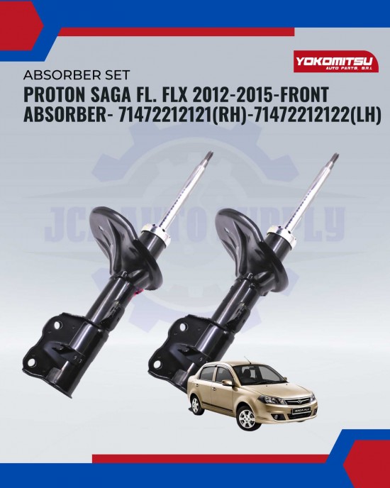 Proton Saga FL. FLX 2012-2015-Front Absorber-71472212121(RH)-71472212122(LH) Absorber image