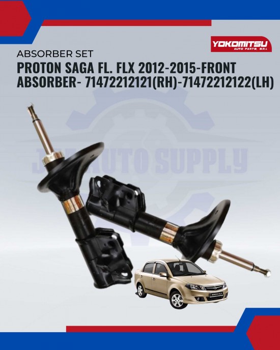 Proton Saga FL. FLX 2012-2015-Front Absorber-71472212121(RH)-71472212122(LH) Absorber image