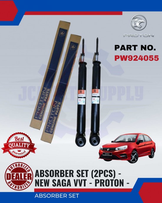 Proton Saga VVT-Rear Absorber Set-Original Proton-PW924055 Absorber image