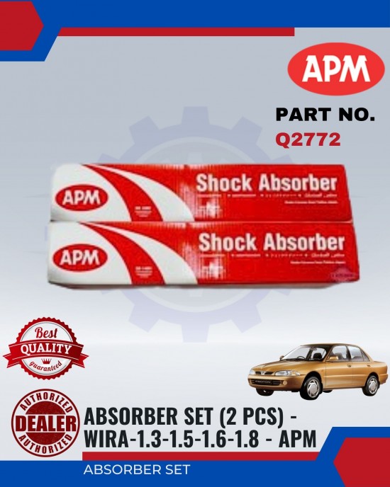 Proton Wira Rear Absorber Ser-APM-OIL-Q2772 Absorber image