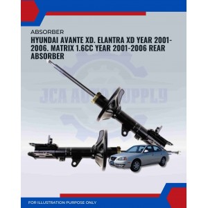Rear Absorber-Hyundai Avante XD. Elantra XD 2001-2006. Matrix 1.6cc 2001-2006-55361-2D100 