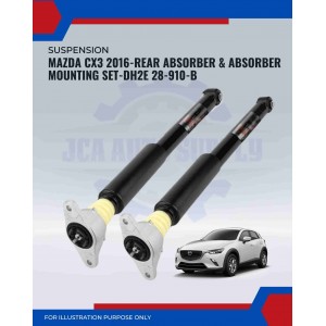 Rear Absorber & Mounting Set-Mazda CX3 2015-DH2E 28-910-B
