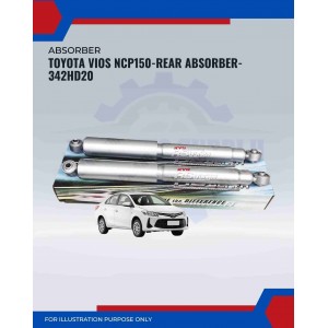Rear Absorber Set-Toyota Vios NCP150-342HD20