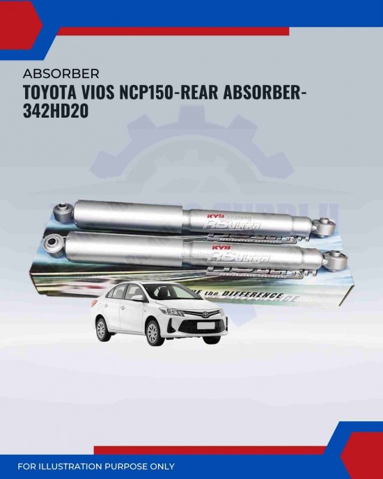 Rear Absorber Set-Toyota Vios NCP150-342HD20