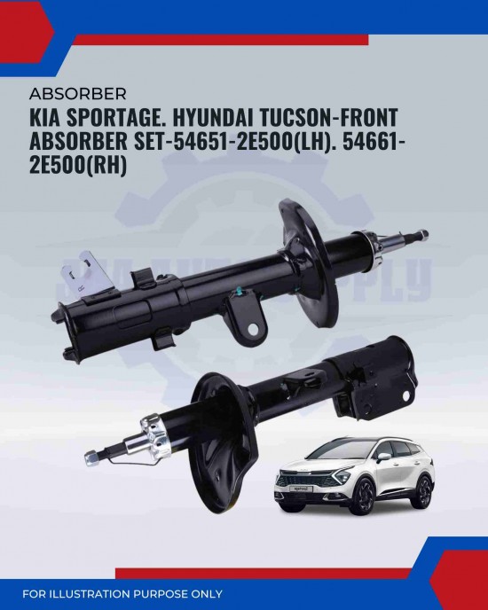 Front Absorber-Kia Sportage. Hyundai Tucson-54651-2E500(LH). 54661-2E500(RH
