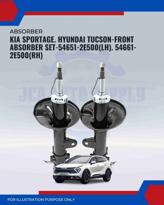 Front Absorber-Kia Sportage. Hyundai Tucson-54651-2E500(LH). 54661-2E500(RH