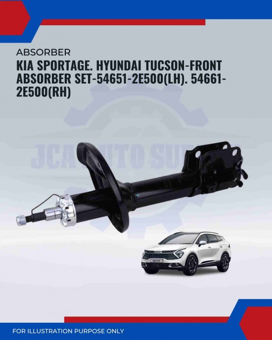 Front Absorber-Kia Sportage. Hyundai Tucson-54651-2E500(LH). 54661-2E500(RH