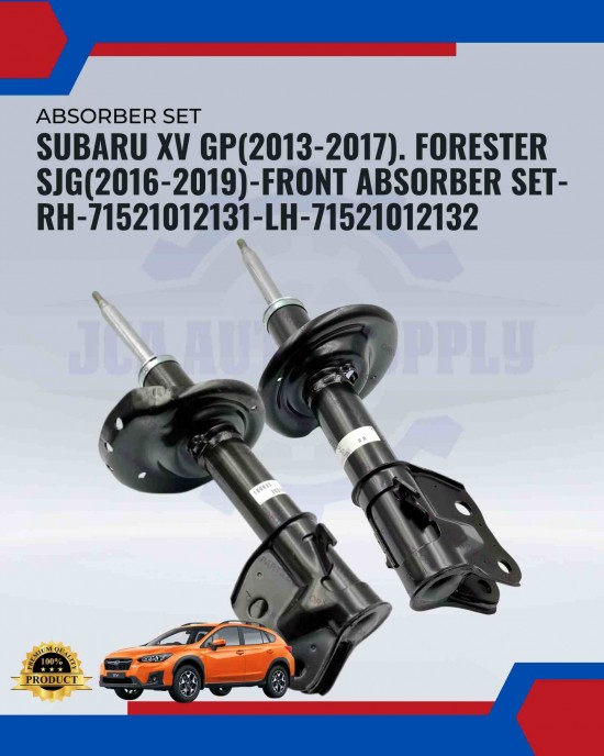 Subaru XV GP(2013-2017). Forester SJG(2016-2019)-Front Absorber Set-RH-71521012131-LH-71521012132