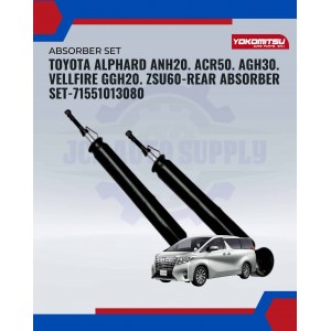 Toyota Alphard ANH20. ACR50. AGH30. Vellfire GGH20. ZSU60-Rear Absorber Set-71551013080