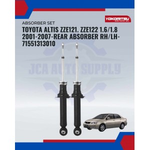 Toyota Altis ZZE121. ZZE122 1.6/1.8 2001-2007-Rear Absorber RH/LH-71551313010