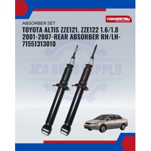 Toyota Altis ZZE121. ZZE122 1.6/1.8 2001-2007-Rear Absorber RH/LH-71551313010