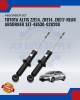 Toyota Altis ZZE14. ZRE14. ZRE17-Absorber Set Rear-48530-0280 Absorber image