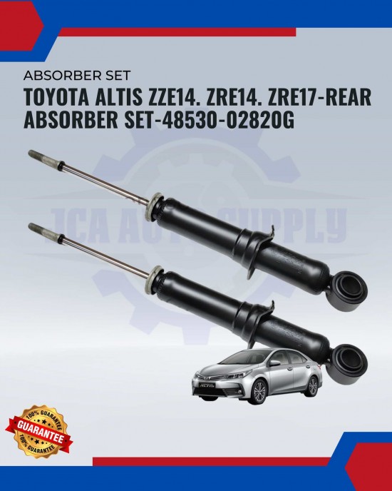 Toyota Altis ZZE14. ZRE14. ZRE17-Absorber Set Rear-48530-0280 Absorber image