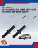 Toyota Altis ZZE14. ZRE14. ZRE17-Absorber Set Rear-48530-0280 Absorber image