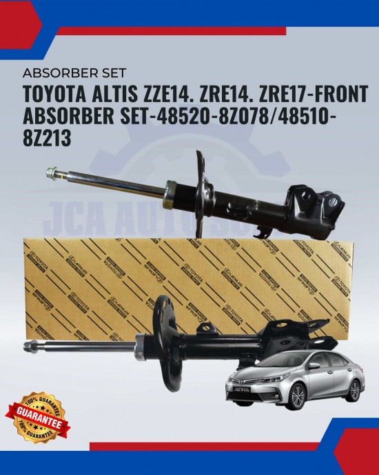 Toyota Altis ZZE14. ZRE14. ZRE17-Front Absorber Set-48520-8Z078/48510-8Z213 Absorber image