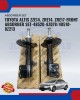 Toyota Altis ZZE14. ZRE14. ZRE17-Front Absorber Set-48520-8Z078/48510-8Z213 Absorber image