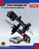 Toyota Corolla Altis ZZE142-ZRE142-Front Absorber Set-YOKOMITSU-RH-71551312081-LH-71551312082