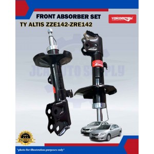 Toyota Corolla Altis ZZE142-ZRE142-Front Absorber Set-YOKOMITSU-RH-71551312081-LH-71551312082 Toyota Corolla Altis ZZE142-ZRE142-Front Absorber Set-YOKOMITSU-RH-71551312081-LH-71551312082