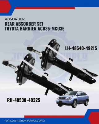 Rear Absorber-Toyota Harrier ACU35 2.4cc-MCU35 3.0cc-48530-49325(RH)-48540-49215(LH)