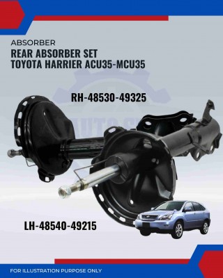 Rear Absorber-Toyota Harrier ACU35 2.4cc-MCU35 3.0cc-48530-49325(RH)-48540-49215(LH)