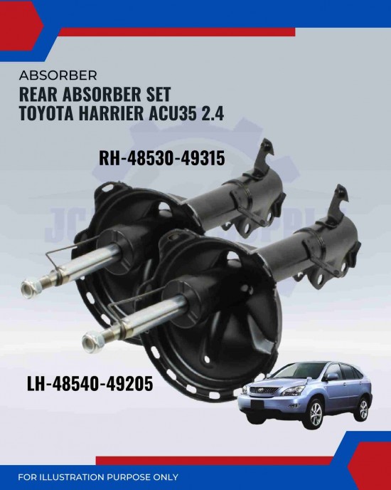 Rear Absorber-Toyota Harrier ACU35 2.4cc-48530-49315(RH)-48540-49205(LH)