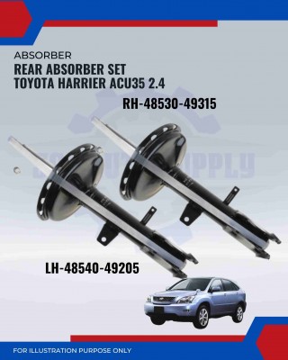 Rear Absorber-Toyota Harrier ACU35 2.4cc-48530-49315(RH)-48540-49205(LH)